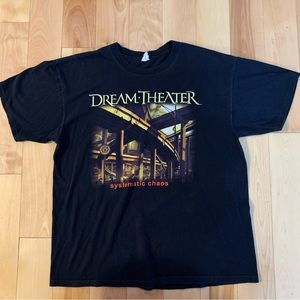 Dream Theater Systematic Chaos 07/08 World Tour Chaos In Motion Anvil XL Shirt